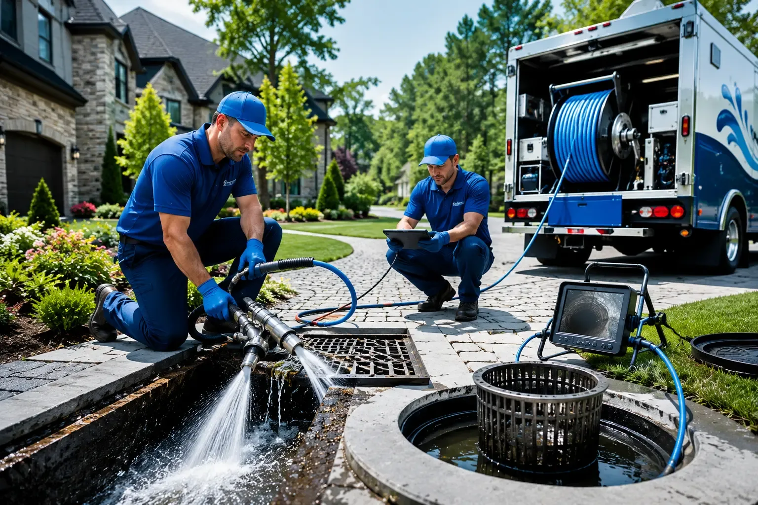 Local outdoor drain cleaning professionals in Lucerne, CA