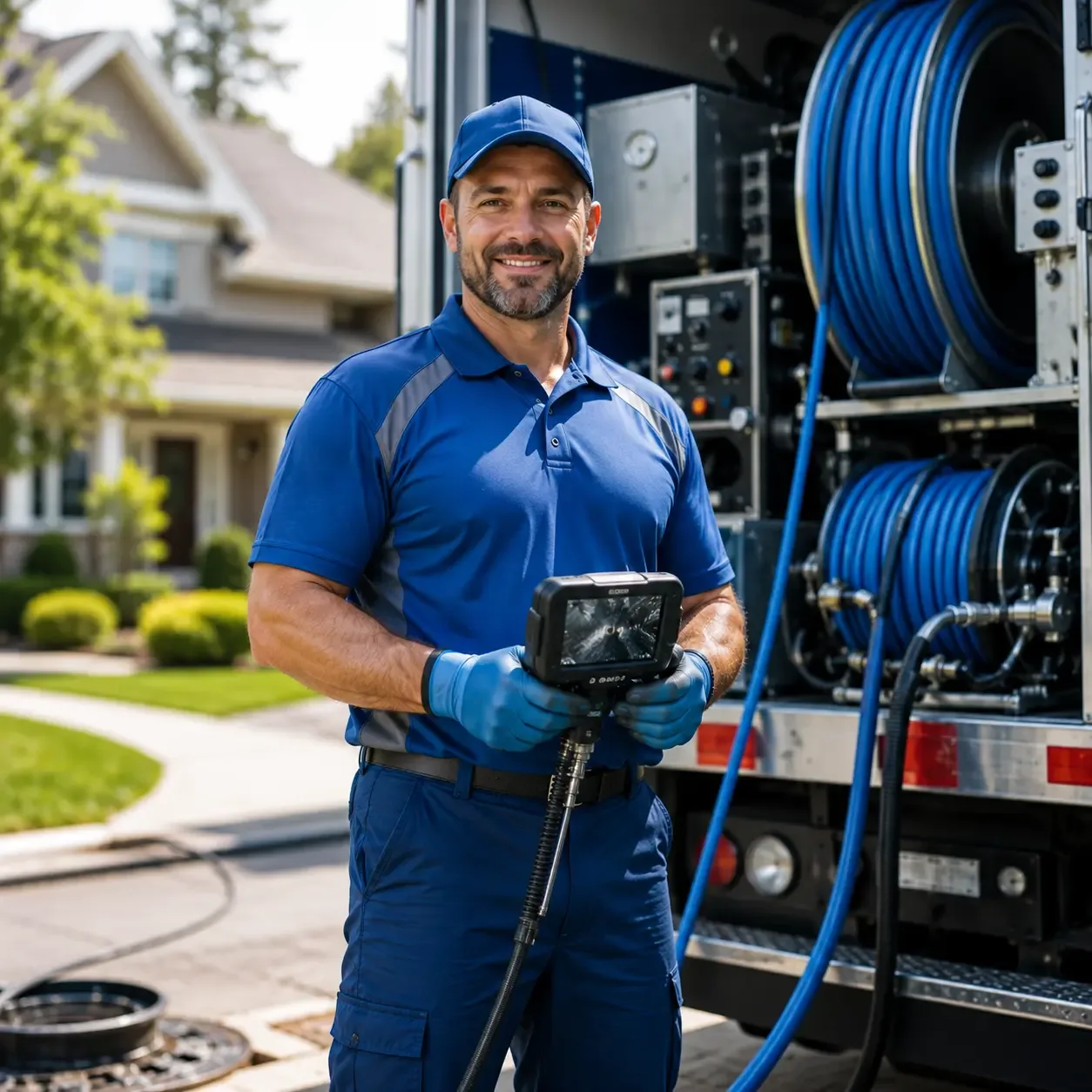 Local outdoor drain cleaning specialists in Lucerne, CA